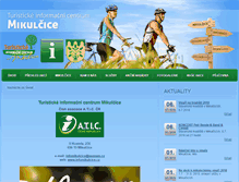 Tablet Screenshot of infomikulcice.cz